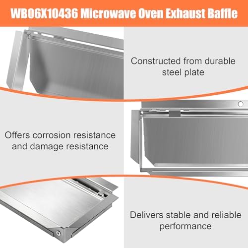 WB06X10436 Microwaves Vent Damper Vent Kit - Image 3