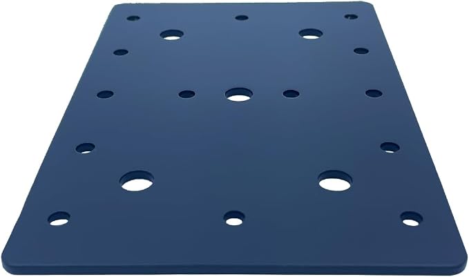 4 PCS 6"X4" Straight Steel Flat Plate, Heavy Duty Mending Plate Joining Brackets - Image 6