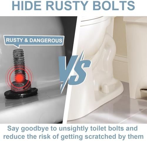 6 Packs Toilet Bolt Caps with Washers - Image 3