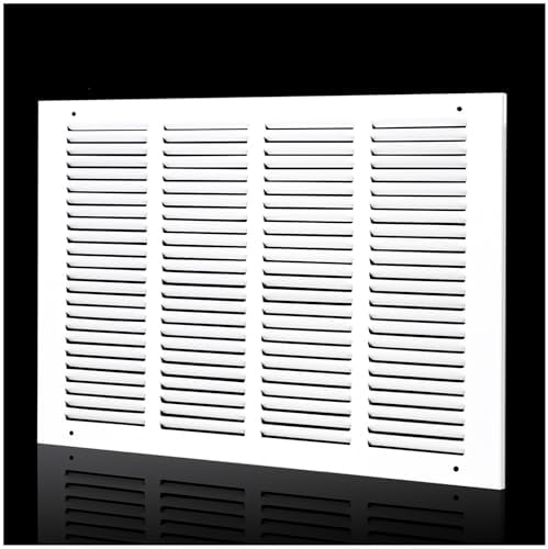 16x12 Return Air Grille for 16"W x 12"H Duct Opening, Return Air Vent Cover by EXCELFU