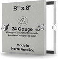 Best 8" x 8" Removable Duct Access Panel by BestAccessDoors