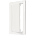 4" x 8" White Plastic Access Panel. Service Shaft Door Panel. Plumbing by ECOPROVENT