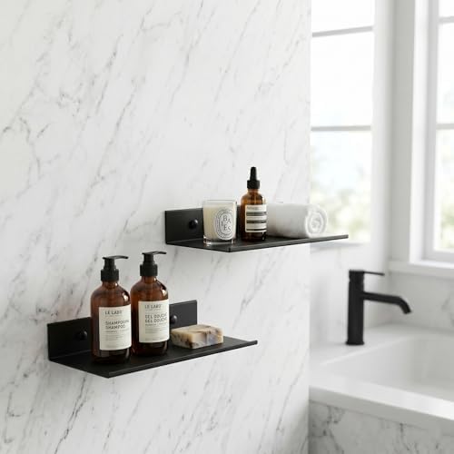 Z metnal Small Metal Shelves, Mini Floating Shelf - Image 2