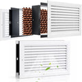 14"x8" Return Air Pathway Vent Kit, 95% Sound & Light Blocking, 5-piece Wall by Otoolling