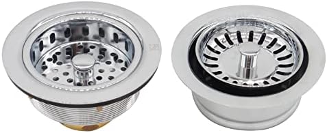 Westbrass CO2165S-26 COMBO PACK 3-1/2" Post Style Large Kitchen Sink Basket - Image 4
