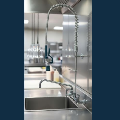 Krowne 17-109WL Low Lead Wall Mount Pre-Rinse Faucet - Image 5