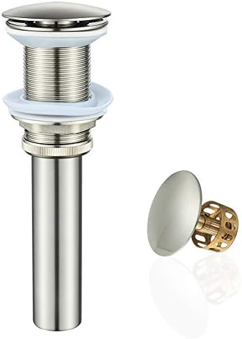 Bathroom Sink Drain Without Overflow Vessel Sink Lavatory Vanity Pop Up Drain by VOTON