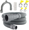 6.56 FT Universal Washing Machine Drain Hose, Drain Hose Extension Kit by Unknown
