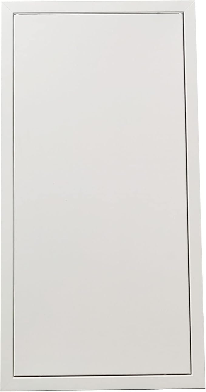 Fengze Thicken Metal Access Panel 14" x 29" Spring Lock No Key Needed Strong by buyFengze