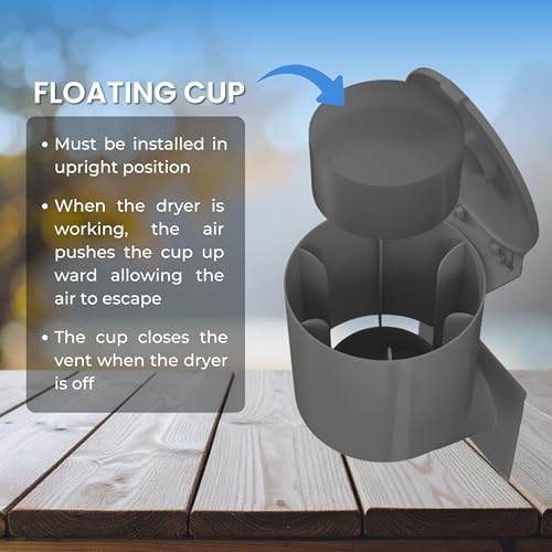 Dryer Vent Cover 4 inch with UV RESISTANT - Image 5