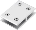 Aluminum Alloy Tile Glass Clamp Bracket Set – L, X Shape Connectors by Dolibi