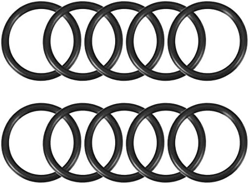uxcell Nitrile Rubber O-Rings 37mm OD 29mm ID 4mm Width, Metric Sealing Gasket by uxcell