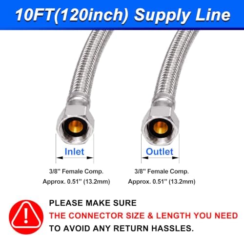 Dishwasher Installation Kit - 10FT Supply Line - Image 7