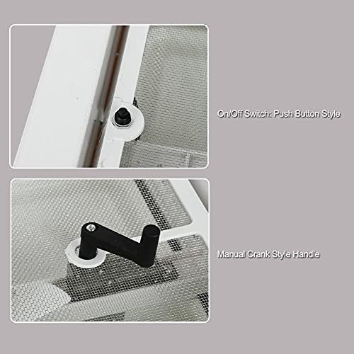 14" RV Roof Vent for Camper Trailer Universal White Lid Roof Vent - Image 4