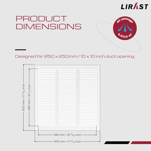 10x10 Vent Cover with Built-in Screen - Image 6