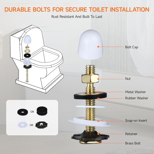 Jamini 1.18” Thick Toilet Wax Ring Kit - Image 4