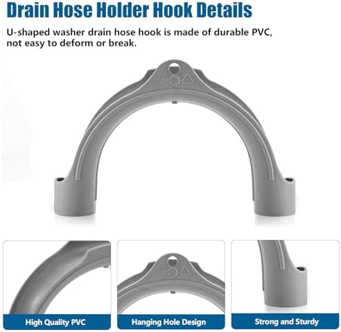 Washing Machine Drain Hose Holder Hook - Image 6