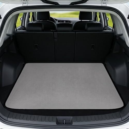 Solid Grey Cargo Liner for SUV Sedan 29"x39" by Mintulipy