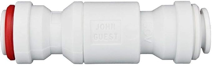John Guest 3/8 Inch Imperial Single Check Valve, Push to Connect Plastic - Image 2