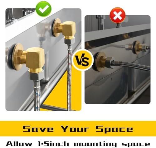Commercial Faucet Installation Kit, Replacement T&S Brass B-0230-K Installation - Image 7