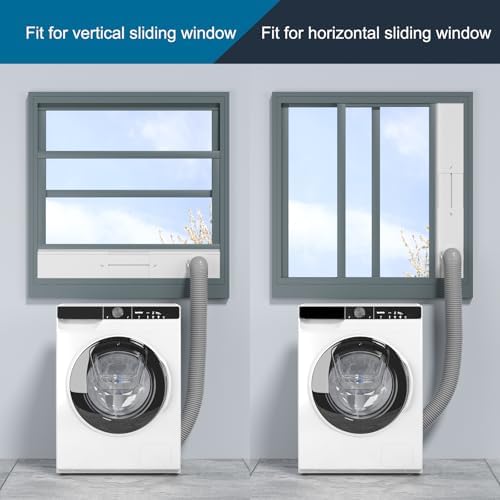 Dryer Vent Window Kit, 4” Vent Seal Panels - Image 5