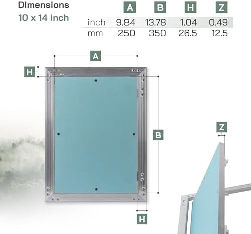 Vent Systems 10" x 14" Inch Access Panel - Image 2
