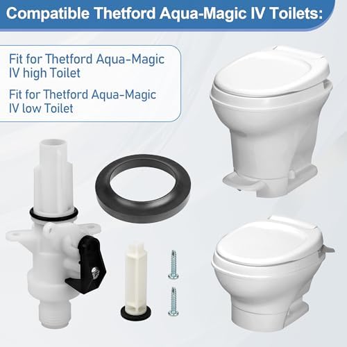 13168 Upgraded RV Toilet Water Valve Kit - Image 4