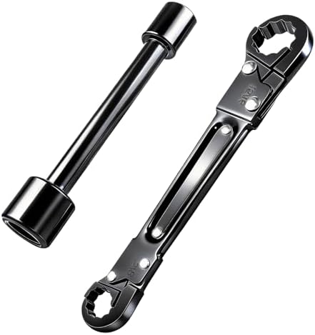 Angle Stop Wrench 2-Pack — Plumbing Tool 15/16" & 5/8" Compression... by Unknown