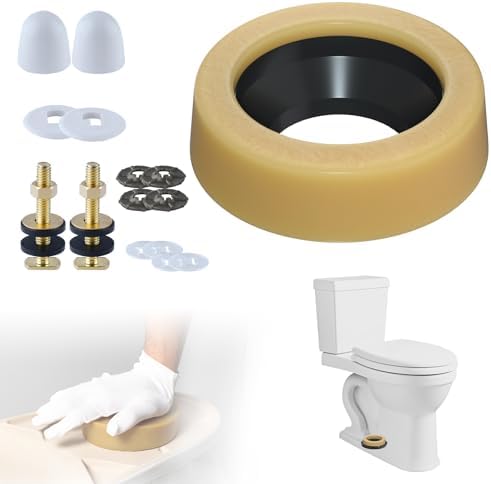 Universal Extra Thick Toilet Wax Ring, Wax Ring by iFealClear