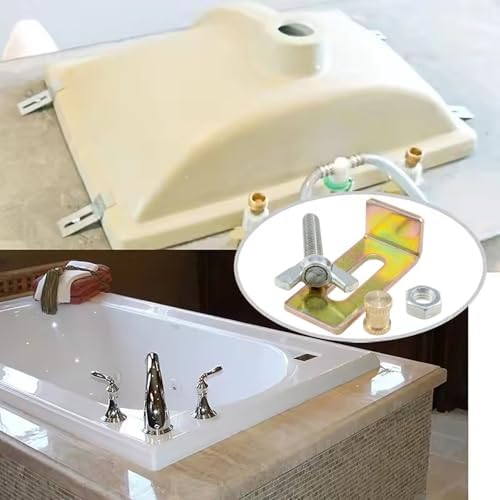 AYLIFU Sink Bracket with Screws, Sink Installation clamp, Color zinc - Image 5