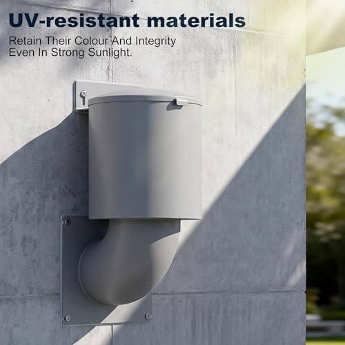 4 Inch Dryer Vent Cover UV Resistant - Image 4
