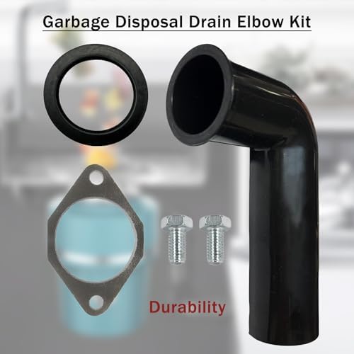 Garbage Disposal Drain Elbow Replacement Kit, Garbage Disposal Drain And Gasket - Image 2