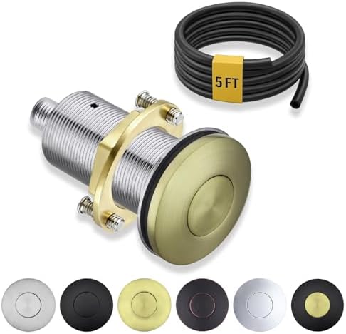 BESTILL Sink Top Garbage Disposal Air Switch Button by BESTILL