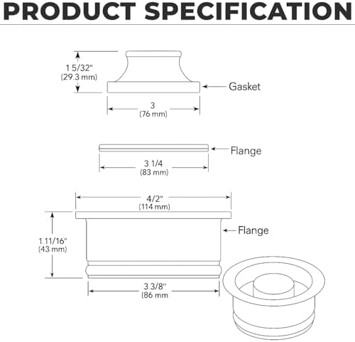 Garbage Disposal Flange Drain - Image 3