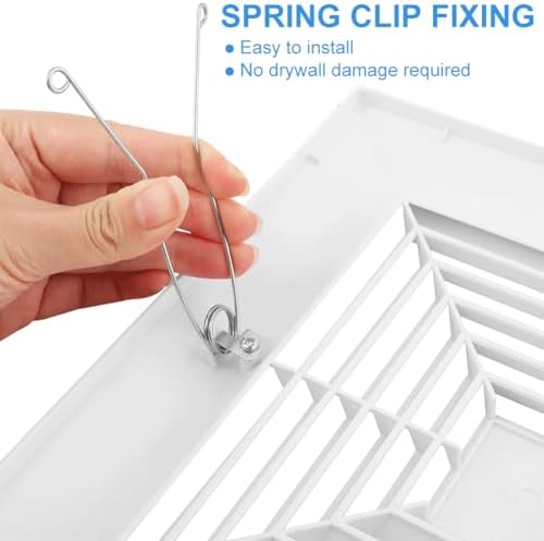 Bathroom Vent Cover, 9.65"x9.65" Bathroom Exhaust Fan Cover - Image 4