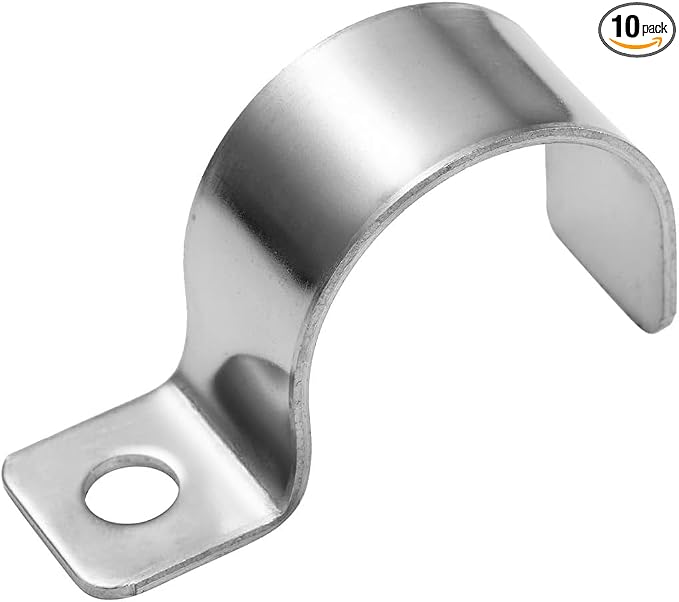 304 Stainless Steel Single-Hole Pipe Strap by Unknown