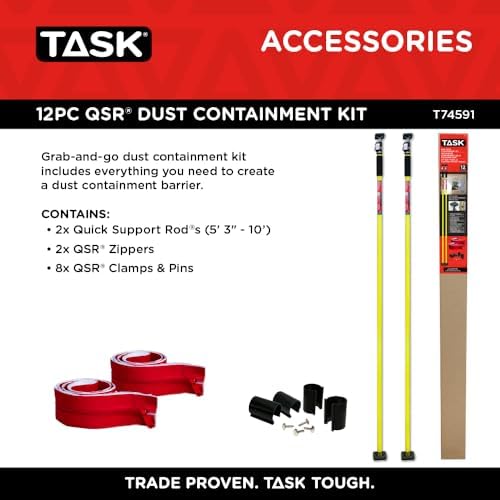 TASK | 23 Piece QSR Dust Containment Kit - Image 3