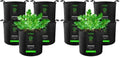 VIVOSUN 10-Pack 3 Gallon Plant Grow Bags Heavy Duty Thickened Nonwoven Fabric by VIVOSUN