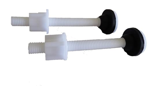 4 inch Nylon Toilet Bolts x 3/8 inch Diameter By NuFlush - Image 3