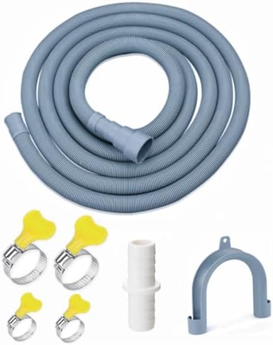 Elyfree Washing Machine Drain Hose, 12 Feet Universal Dishwasher Drain Hose by Elyfree-Qualityisourlife