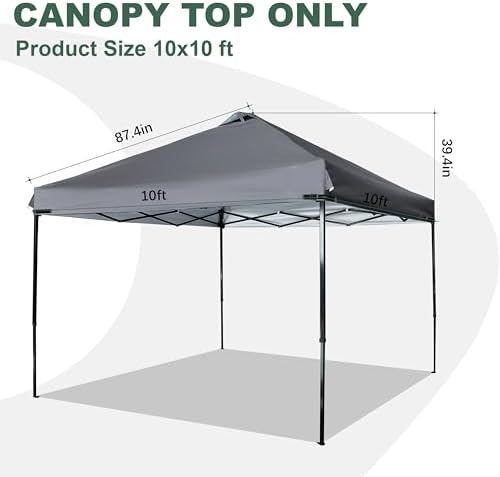 10x10 Canopy Replacement Top - Image 2