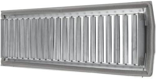 Vent Systems 17" x 5" Inch Galvanized Steel Louvered Air Return Vent Cover - Image 6
