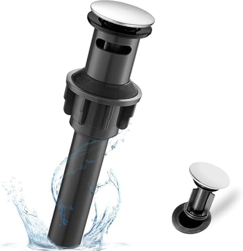 Pop Up Bathroom Sink Drain by HOIGY