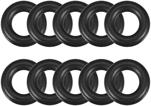 uxcell Nitrile Rubber O-Rings 15mm OD 8mm ID 3.5mm Width, Metric Sealing Gasket by uxcell