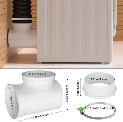 4 Inch Dryer Lint Trap Kit, Metal Lint Collector Box - Image 6