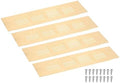uxcell Air Vents Cover, Rectangle Louvered Ventilation Grille by uxcell