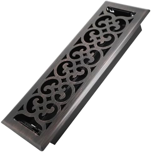 Howeall 4x14 Inches Heavy Duty Walkable Floor Register Easy Adjust Air Supply by Howeall