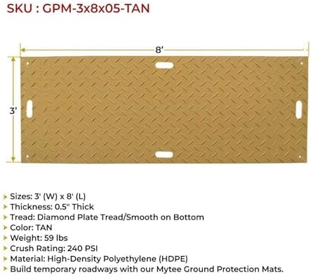 Mytee Products 4 Pcs Ground Protection Mats - Image 6
