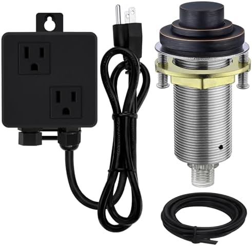 SinkTop Air Switch Kit for Disposal, Dual Outlet by SINKINGDOM