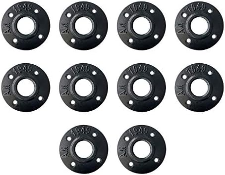 GeilSpace Floor Flange, Malleable Iron Pipe Fittings by GeilSpace